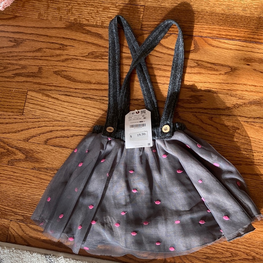 Zara 2-3 jumper skirt NWT